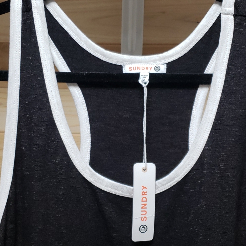 SUNDRY RACERBACK DRESS - Picture 6 of 7